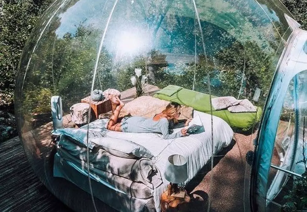clear bubble camping tent