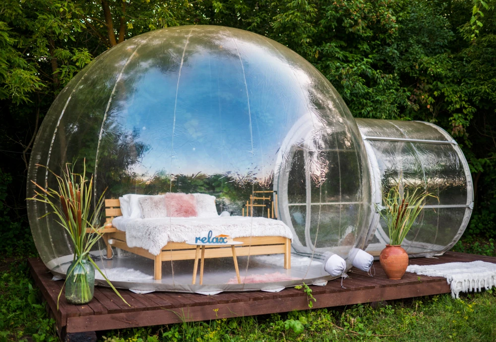 bubble tent garden igloo