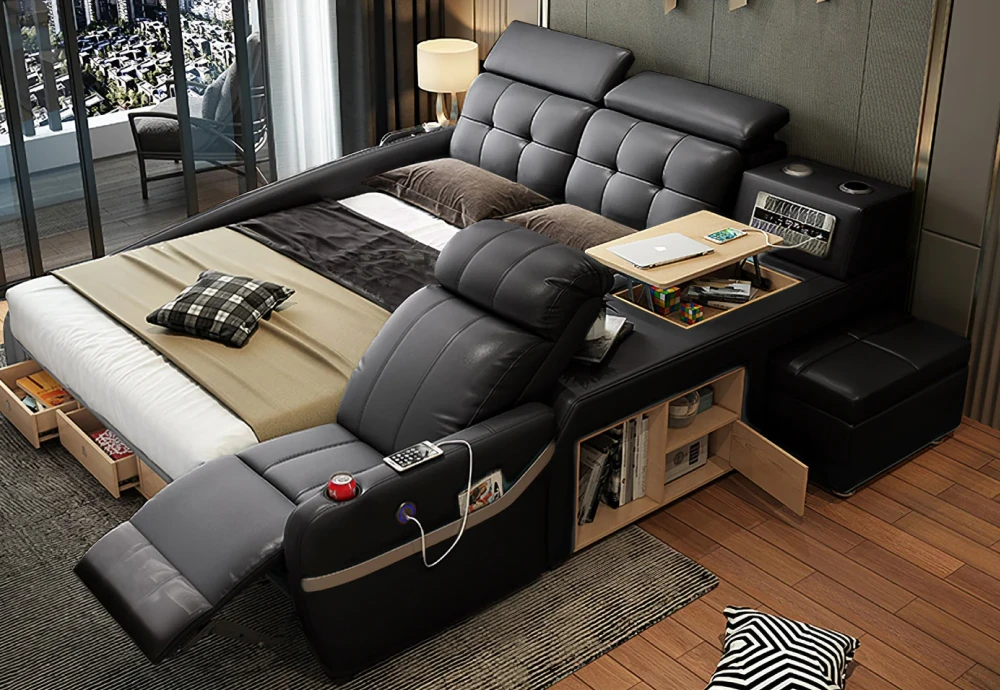 smart bed with storage